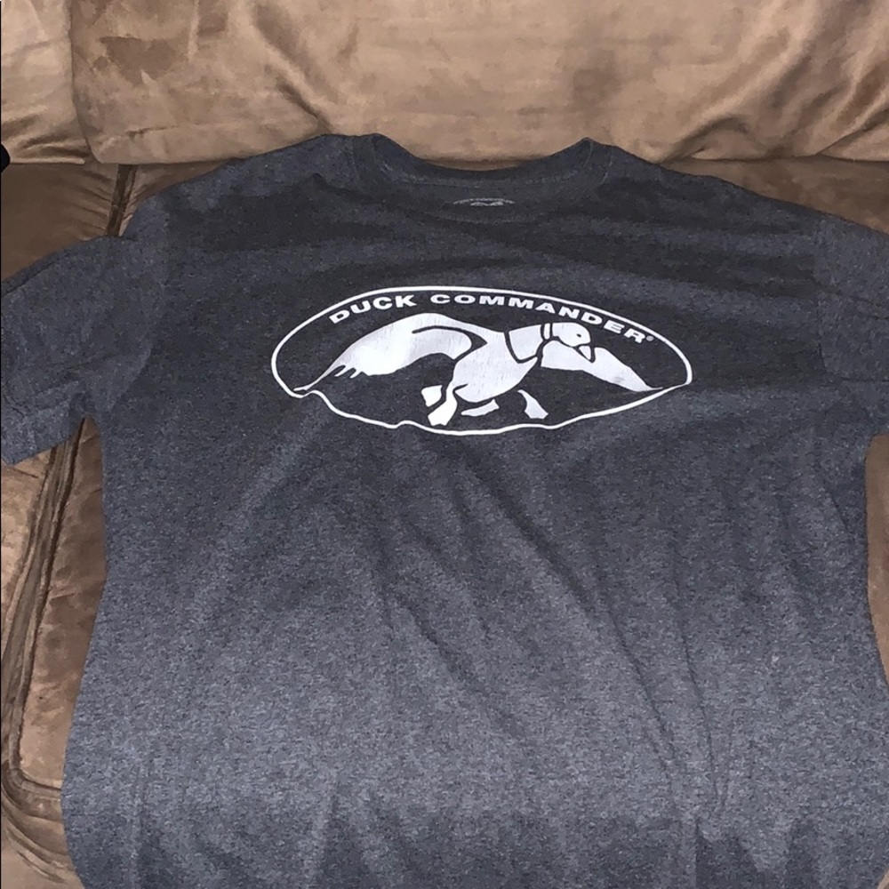 Grey Duck Commander T-shirt